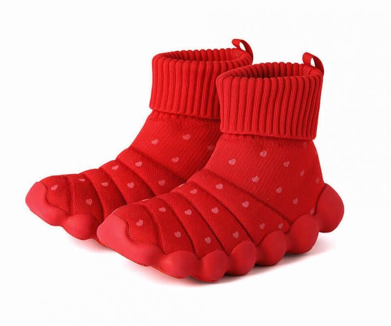 Детские кроссовки цвета красный Xiaomi MyBug Woven Children's Casual Shoes