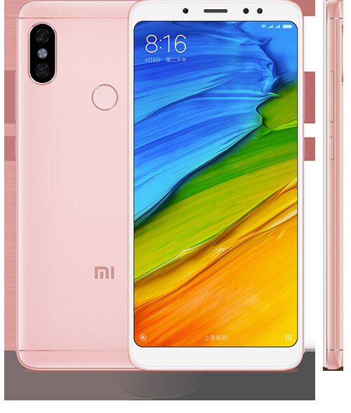 Смартфон Redmi Note 5 AI Dual Camera 128GB/6GB (Pink/Розовый) - 4