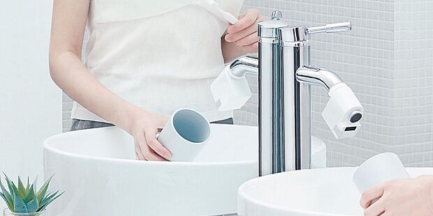 Сенсорная насадка на кран Smartda Induction Home Water Sensor (White/Белый) - 6