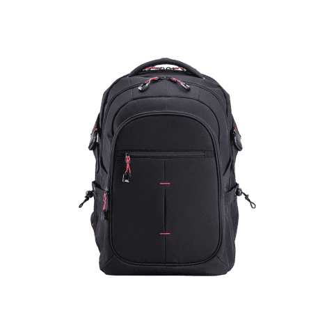 Рюкзак Urevo Large Capacity Multi-function Backpack (Black/Red) - 1