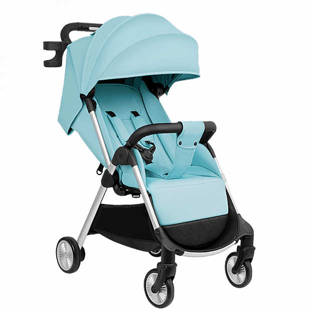 Складная коляска Qborn Seconds Seconds Baby Stroller (Blue/Голубой) - 1