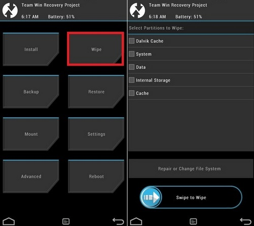 Очистка Xiaomi через TWRP Удаление данных со смартфона Сяоми через TWRP