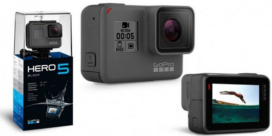 Экшн-камера GoPro Hero5 Внешний вид экшн-камеры GoPro Hero5
