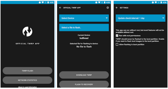 Действия по установке TWRP Recovery Процесс установки приложения TWRP Recovery